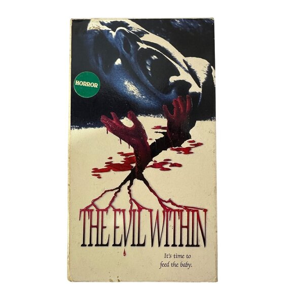 The Evil Within VHS 1994 Horror Rare A-Pix Entertainment Cult Movie R-Rated - Picture 1 of 8